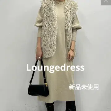 [ 미사용 새상품 ] Loungedress 퍼프 니트 원피스