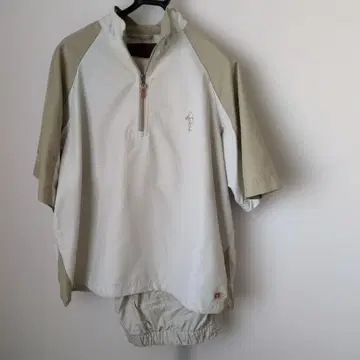 FIDA 골프웨어 세트 베이지/화이트