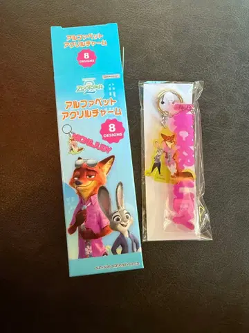 주토피아2 알파벳 아크릴 참 닉 주디