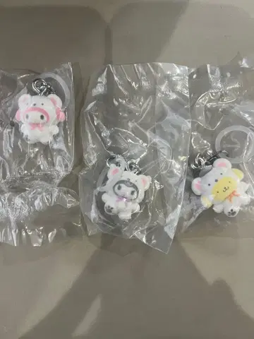 산리오 복슬복슬 메지루시 액세서리