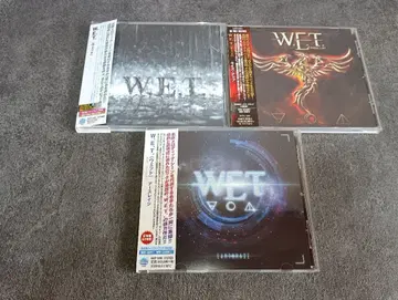 WET 웨트 CD 3장 세트 스웨덴 락