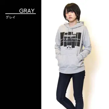 나카지마 유키 콜라보 후드티 그레이