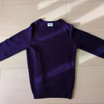 MORRIS & SONS 보라색 니트 스웨터