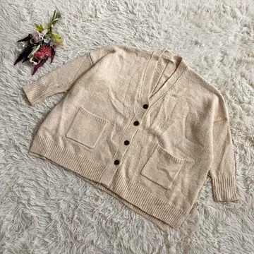 [ KBF ] KBF 니트 가디건 어반 리서치 긴팔 V넥 F