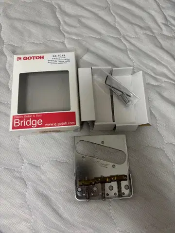GOTOH BS-TC1S 크롬 텔레캐스터 브릿지
