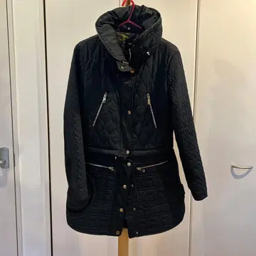 데시구알 2Way 패딩 자켓 코트 38 블랙