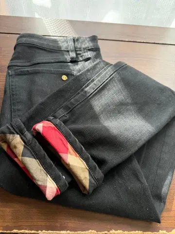 BLUE LABEL CRESTBRIDGE 블랙 데님