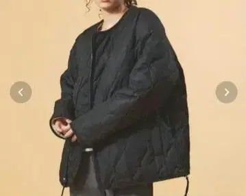 TAION 블랙 리버서블 다운 자켓 XL