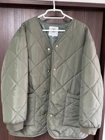 르농큐르 퀼팅 자켓 카키