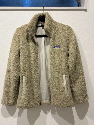 patagonia 플리스 자켓 베이지