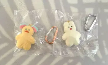 mojojojo 피규어 마스코트 키링 2종