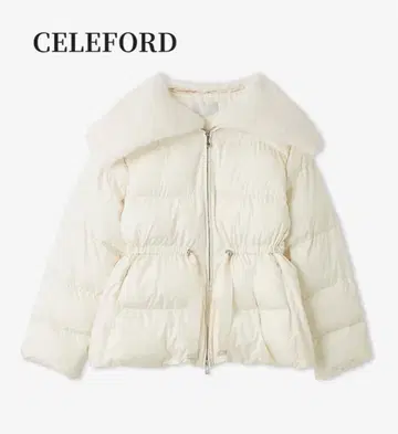 CELEFORD 아이보리 다운 자켓 38