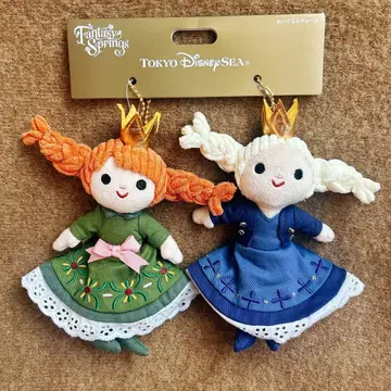 [ 도쿄디즈니씨 ] 판타지 스프링스 아나와 눈의 여왕 봉제 인형