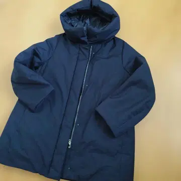 유니클로 하이브리드 다운 숏코트 네이비 L 사이즈