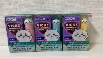 치이카와 (먼작귀) VICKS 메디케이티드 드롭스 3개 세트