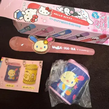 산리오 캐릭터즈 다카르핀 코인 실린더 우사하나