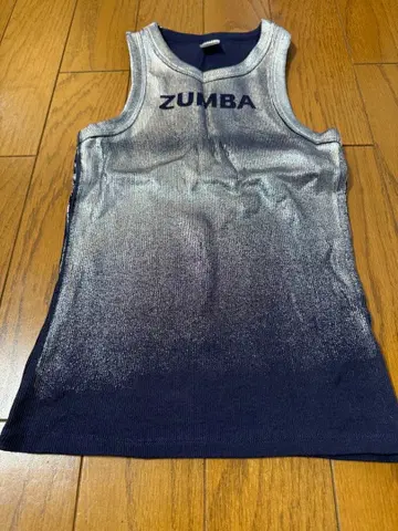 ZUMBA Spicy 탱크탑 그라데이션 실버/네이비