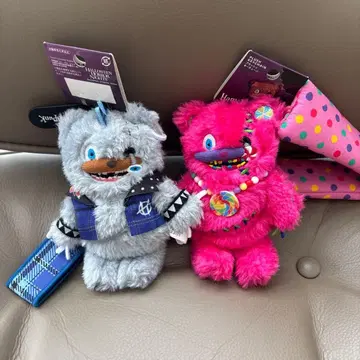 [ 새상품 ] 2025 해미곰 키링 USJ 해미곰 캔디 & 펑크 세트