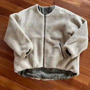 리버서블 플리스 퀼팅 자켓 여성용