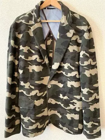 HYDROGEN 하이드로겐 카모 패턴 테일러드 자켓