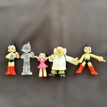 아톰 피규어 세트 5체