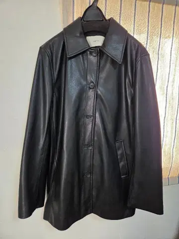 TODAYFUL 에코 가죽 자켓 38