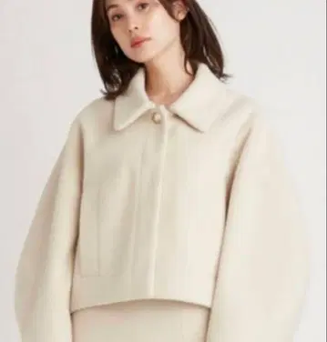 새상품 스나이델 SNIDEL 코트 아이보리