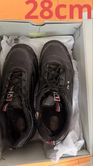 FILA 대드 스니커즈 블랙