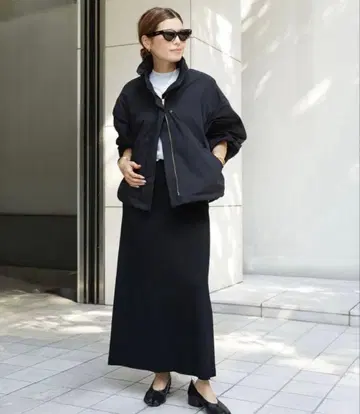 두지엠 클라세 WASHED FULL ZIP 블루종 블랙