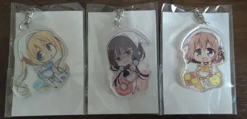 블렌드 S 아크릴 키링 3 캐릭터 세트