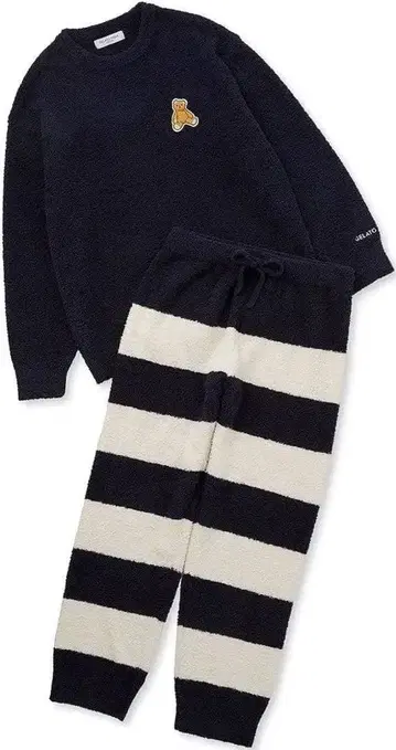 GELATO PIQUE 베비모코 코베아 풀오버 & 롱 팬츠 세트