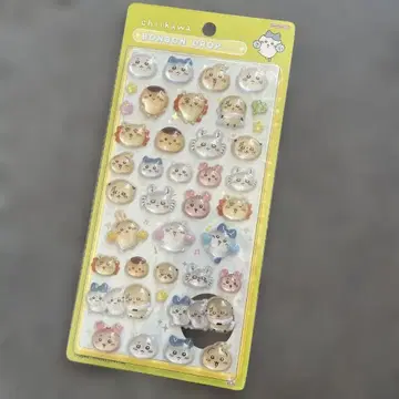 [정품] 치이카와 모자 꽁지 드롭 씰