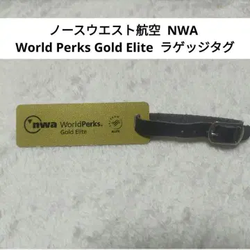 노스웨스트항공 World Perks Gold Elite 러기지 택