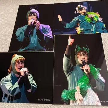 닌뮤 육단 육학년 단독 라이브 젠포지 잇사쿠 식만 루사부로 4매 세트