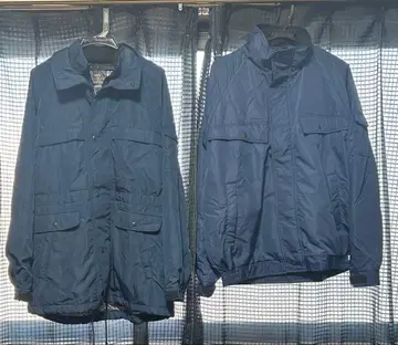 네이비 나일론 자켓 3L 사이즈 2매 세트