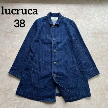 루쿠르카 인디고 코트 자켓 38 파랑 커버올 센소유니코