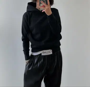 옥순 ok.soon 블랙 후드티