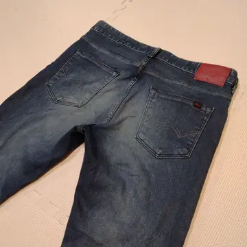 EDWIN 저지 ER32 스트레치 데님 일본제 네이비 XL