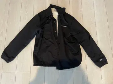 Champion 블랙 자켓 아우터