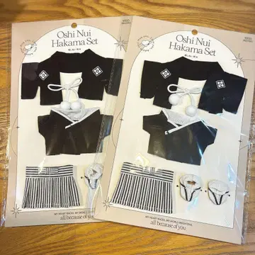 최애 누이 하카마 세트 미개봉 새상품 M 사이즈