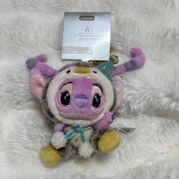 상하이 디즈니랜드 스티치 엔젤 크리스마스 펭귄 누이 키