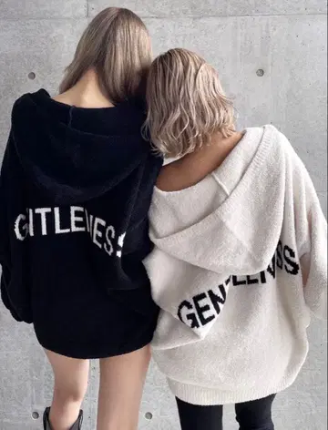 GYDA 몰얀 니트 후드티