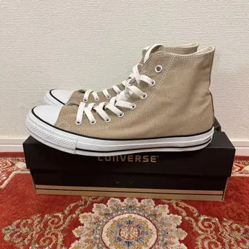 CONVERSE ALL STAR 베이지 하이컷 스니커즈