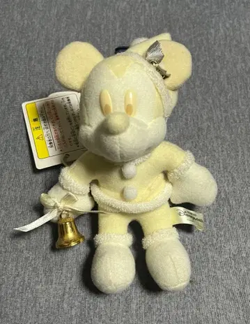 디즈니 미키 크리스마스 인형 배지 (택 포함)