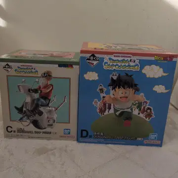 드래곤볼 스냅 피규어 C상 거북선인, D상 손오반 세트