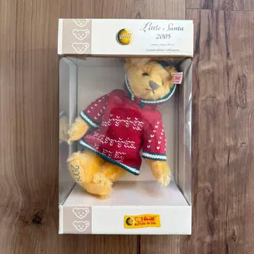 Steiff Little Santa 2005 한정판 봉제 인형