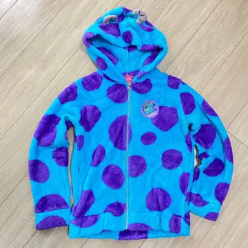 디즈니랜드 몬스터 주식회사 샐리 플리스 후드티 여성용