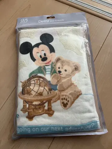 더피 미키 페이스 타월 디즈니씨