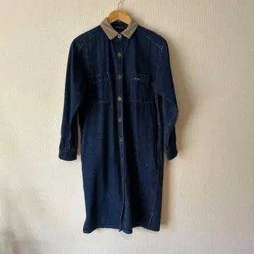Calvin Klein 데님 셔츠 원피스