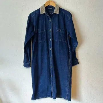 Calvin Klein 데님 셔츠 원피스